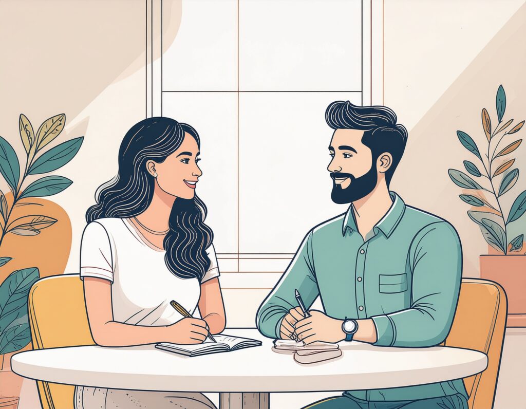 An ADHD coaching session helping an adult manage rejection sensitive dysphoria